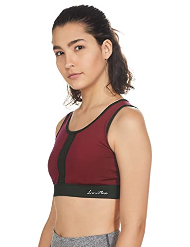 Image of Longies Women's Polyester, Spandex Padded Wire Free Sports Bra