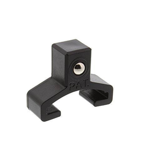 ABN 3/8in Drive Spring-Loaded Ball Bearing Socket Clip 10-Pack  Aluminum Organizer Holder Rail Replacement Clips