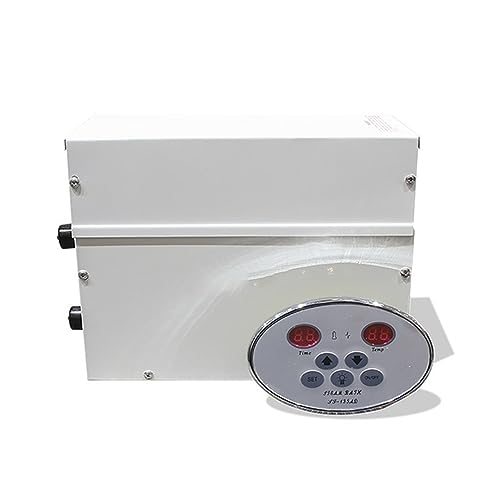 Machine de bain vapeur Sauna générateur 3KW/4.5KW for la Fumigation SPA pièce à maison avec le contrôleur numérique Protection de sécurité(3KW)