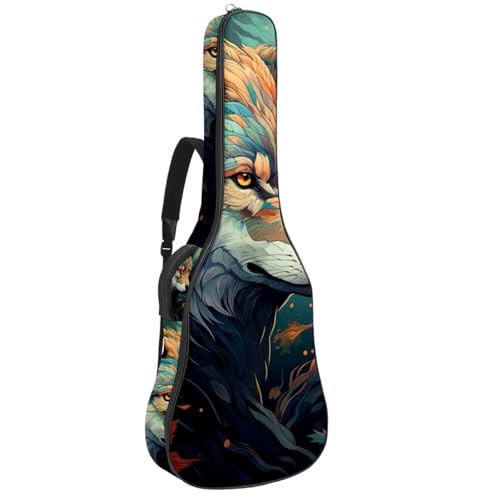 JRHEJTFZ Housse pour guitare acoustique de 1,9 cm d’épaisseur – Imperméable – Durable et élégant – Motif loup fantaisie, Multicolore 4., 42.9×16.9×4.7 in, Motif imprimé tendance - Les Beatles, Paul McCartney, John Lennon, RIngo Starr, George Harrison JRHEJTFZ Housse pour guitare acoustique de 1,9 cm d'épaisseur - Imperméable - Durable et élégant - Motif loup fantaisie, Multicolore 4., 42.9x16.9x4.7 in, Motif imprimé tendance