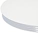 Coaster Home Furnishings Retro 1950s Soda Fountain Diner Oval Dining Room Table White Laminate Top Sturdy Steel Chrome Base 2065