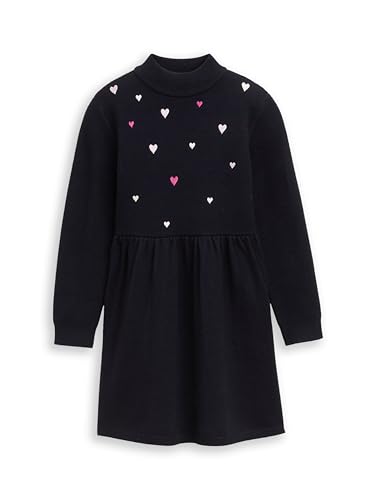 TOM TAILOR Mädchen 1048693 Kinder Mini-Strickkleid mit...