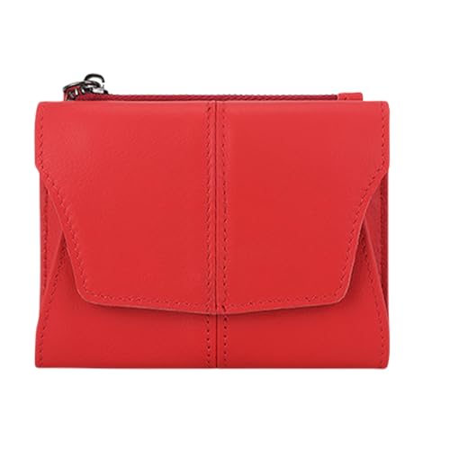 Functional PU Leather Wallet with Blocking and Coin Pocket for Travel Business Fashionable Coin Purse Card (Multiple colors)2