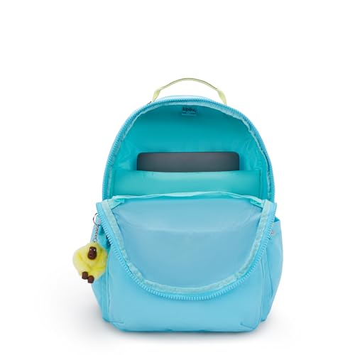 Image of Kipling Women's Seoul Bts 15 inch Laptop Backpack, Durable, Roomy with Padded Shoulder Straps, Built-In Protective Sleeve