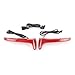 Upgrade Replacement for Motorcycle Rear LED Saddlebag Brake Flowing Turn Signal Accent Light Compatible with Indian Challenger Chieftain Pursuit Roadmaster Springfield (Red)