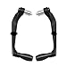 BIGSELL Big Sell 001 Apte à Kawasaki Ninja Ninja 250 300 400 650 1000 ZX-6R ZX-10R Guidon de Moto Grips Protecteur du Protecteur de Protection d'embrayage (Color : A Black)