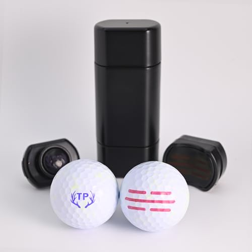 TPFOON Custom Golf Ball Stamp, Personalized Self-Inking Golf Ball Stamper, Reusable Waterproof Stamp Marker for Golf Balls, Golf Ball Alignment Tool, Golf Ball Line Marker, Gift for Golfers - Image 3