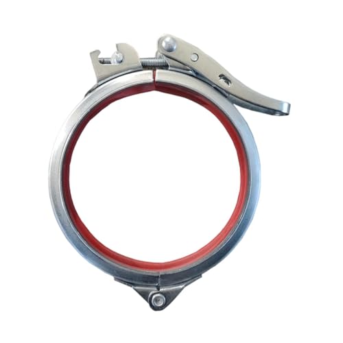 Collier de serrage à dégagement rapide pour installation de ventilation simple