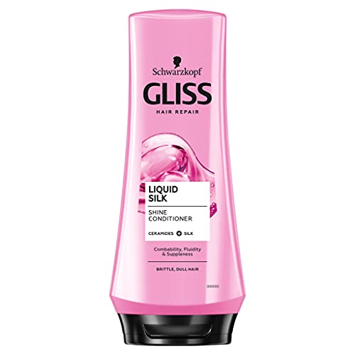 Acondicionador de seda líquida Schwarzkopf Gliss, 200 ml