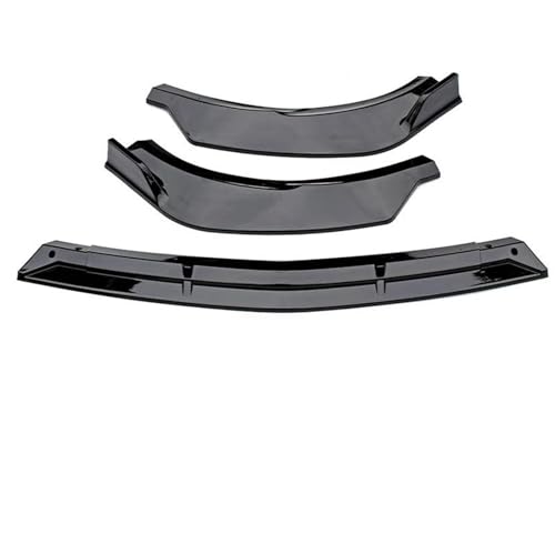 Spoiler lèvre avant W205 protection pare-chocs noir brillant