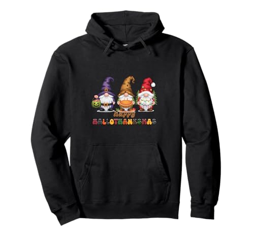 Camisa de gnomos Graciosa Tarta de Calabaza para Navidad Sudadera con Capucha