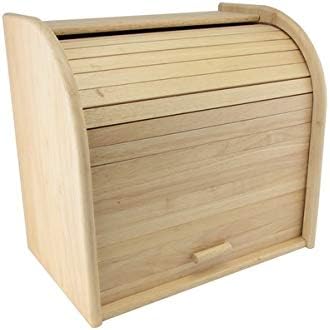 apollo THE HOUSEWARES BRAND RB Bread Bin Doubledecker, Brown, 38 cm (L) x 25 cm (H) x 15 cm (W)