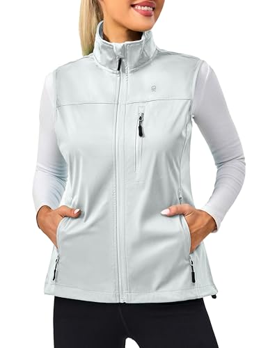 Image of Little Donkey Andy Lightweight Cycling Vest Windproof Sleeveless Jacket for Women Water-Repellent Stretch Vest for Running