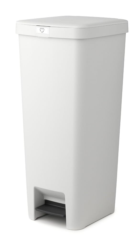 Brabantia Stepup Açık Gri Plastik Pedallı Çöp Kutusu 40L