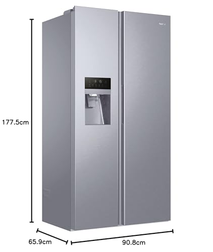 HAIER HSOGPIF9183 Réfrigérateur américain 337+ Froid ventilé L90x H1775cm - vue 7
