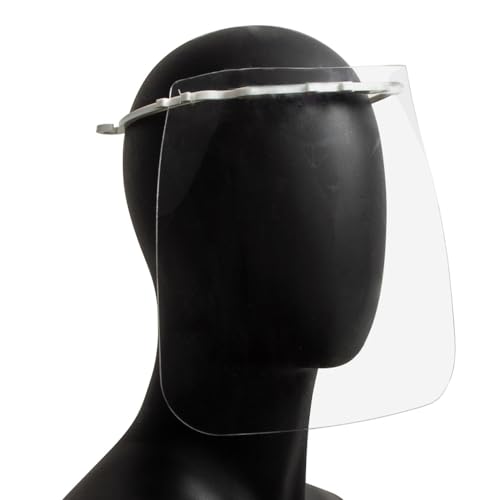 San Jamar / CFS Brands Germ Guard Visor Face Shield w/Poly Headband - 9
