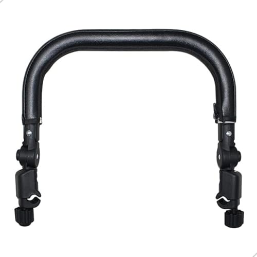 Replacement Bumper Bar Foldable Stroller Accessory Armrest One-Hand Use Compatible with YOYO+ YOYO2 YOYO3 Baby Stroller, Faux Leather
