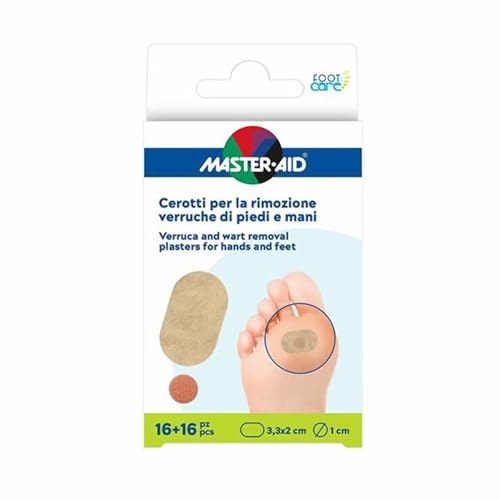 FOOT CARE Cerotti per Verruche Mani e Piedi 32 Pezzi