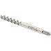 Hertel High-Speed Steel Spiral Flute Tap, M5x0.8, Metric Coarse, 3 Flute, Plug Chamfer, 6H Class of Fit, Bright/Uncoated Finish, 2-3/8