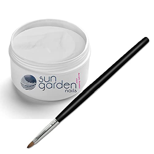 Acryl Pulver klar 30g inkl. Acrylpinsel