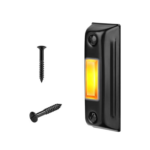 Bouton Poussoir de Sonnette Lumineux, en Métal Bouton de Sonnette Filaire avec Vis Montage Mural Interrupteur de Sonnette pour la Plupart des Carillons de...