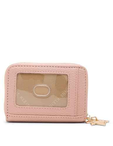 Anne Klein Womens Small Zip Around Wallet, Rosewater3