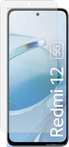 Image of FASHEEN Screen Guard, Flexible, Shatterproof Fiber Material Screen Protector not a Tempered Glass, Impossible ScreenGuard for Xiaomi Redmi 12 5G 23076RN4BI