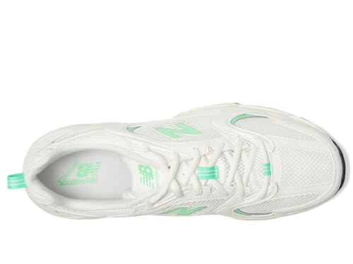 New Balance Unisex 530 Sneaker, Sea Salt/Lime Leaf, 6.5 US Men2
