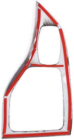 Miniatura 7 de YIWANG ABS cromo consola central palanca de cambios decoración panel cubierta ajuste para BMW X1 E84 2013-2015 conducción izquierda auto accesorios