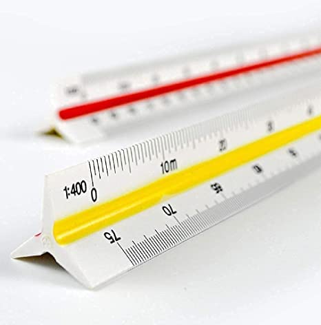 Very Useful Ruler Buy ZOTZIT Triangle Scale Ruler Very Useful to Architect, Engineer ...