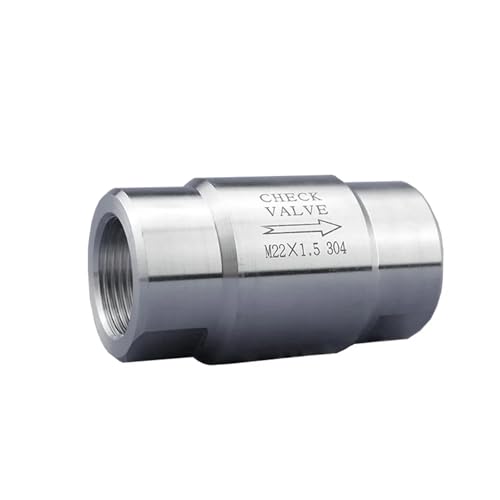 Clapet anti-retour haute pression 1-1/2 pouce en acier inoxydable 80 bar pour fluide - 5