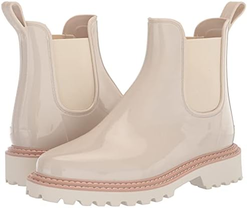 Dolce Vita Women's Stormy H20 Rain Boot, Ivory Patent Stella, 10 | Image 6