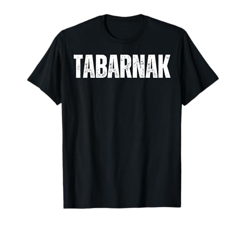 Tabarnak French Canadian Language Flag Canada Maple Leaf T-Shirt
