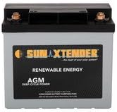 CONCORDE Sun XTENDER PVX-340T, 12V, 34AH AGM Battery
