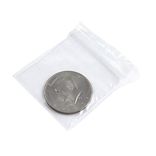 Image of 100pc Self Locking 2 x 2 Plastic Bags 2mm Thick All Purpose Storage Baggies