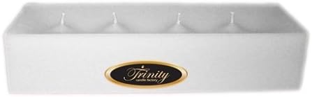 Trinity Candle Factory - Fresh Linen - Pillar Candle - 12x4x2 - Log