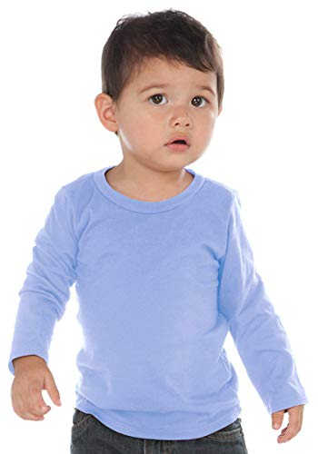 Kavio! Unisex Infants Crew Neck Long Sleeve Blue 24M