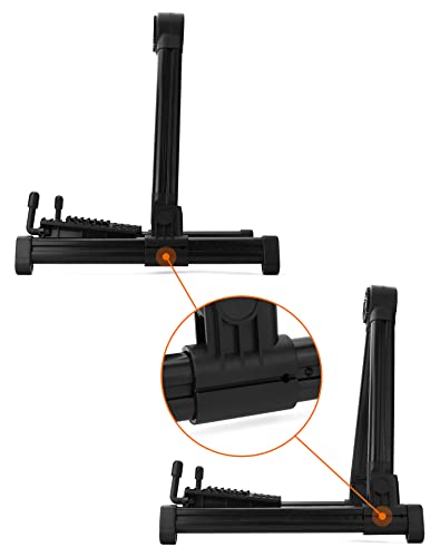 QWORK Support de guitare universel , pliable métal supports de guitare électrique , léger, adaptéà la guitare acoustique… - Les Beatles, Paul McCartney, John Lennon, RIngo Starr, George Harrison QWORK Support de guitare universel , pliable métal supports de guitare électrique , léger, adaptéà la guitare acoustique… – Image 5