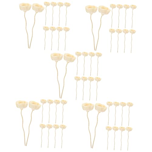 Set 5 unidades varillas difusoras flores decorativas TEHAUX miniatura 1