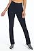 Bally Total Fitness Womens High Rise Tummy Control Pant, Black, 3X