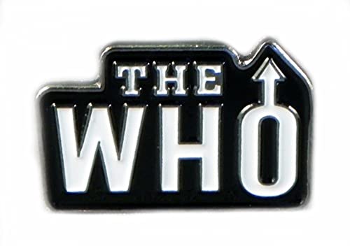 Spilla in metallo smaltato, tema: The Who