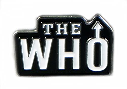 Metal Enamel Pin Badge The Who Music Rock Band Logo