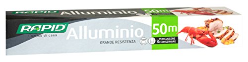 Rapid Rotolo 4.5c30.5x4.5 cm, Alluminio, Argento