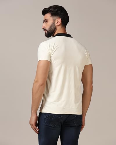 Image of TOPLOT Men's Regular Fit Polo T-Shirt