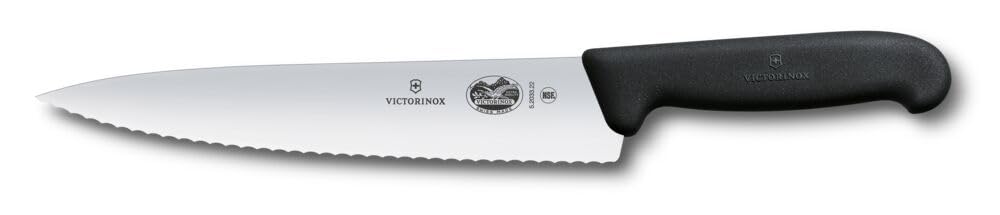 Coltello cucina ondulato - Fibrox 22 cm