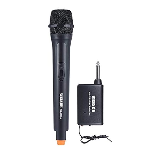 QiCheng&LYS Micrófono Dinámico Vocal, Micrófono de Mano Unidireccional Profesional para Escenario Karaoke, Grabación de Canto (DM-3308A) | Ya disponible en tu tienda friki favorita! En mundofriki.es!
