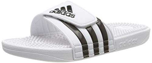 adidas Adissage, Unisex-Erwachsene Dusch- & Badeschuhe, Weiß (Footwear White/Core Black/Footwear White 0), 39 EU (6 UK)