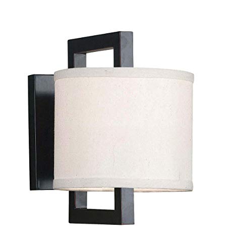 Kenroy Home 10063ORB Endicott Sconces, Medium, Blackened Oil Rubbed Bronze