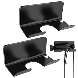 Pinyenr Haartrocknerhalter ohne Bohren 2er Set
