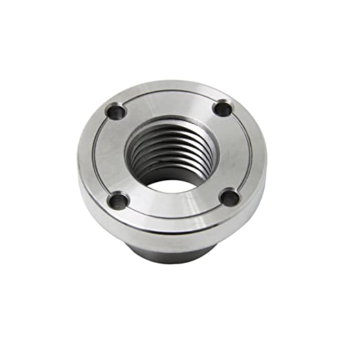 Plato frontal para torno de madera de 2 pulgadas con rosca M18 miniatura 3